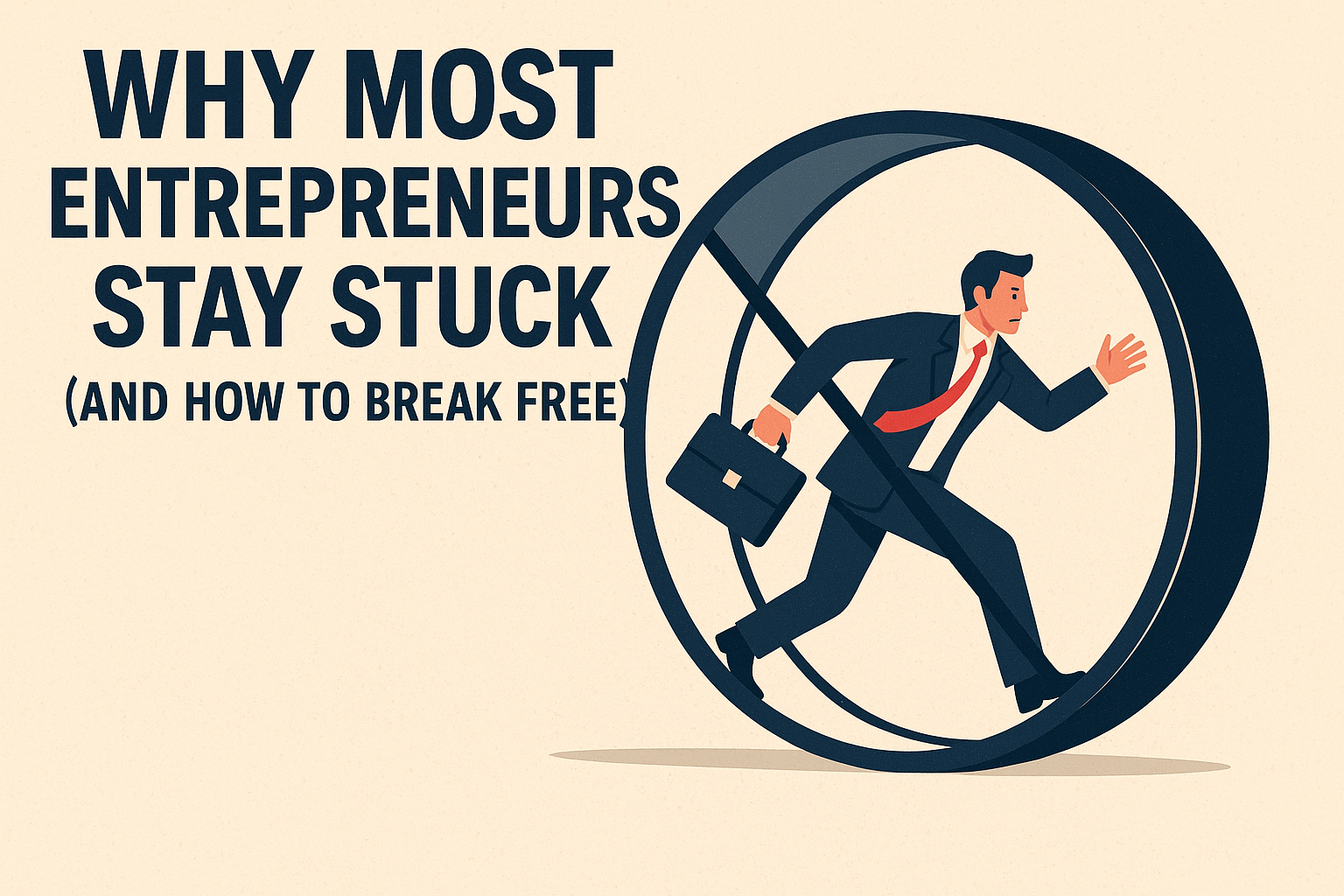 Read more about the article Why Most Entrepreneurs Stay Stuck (And How to Break Free)