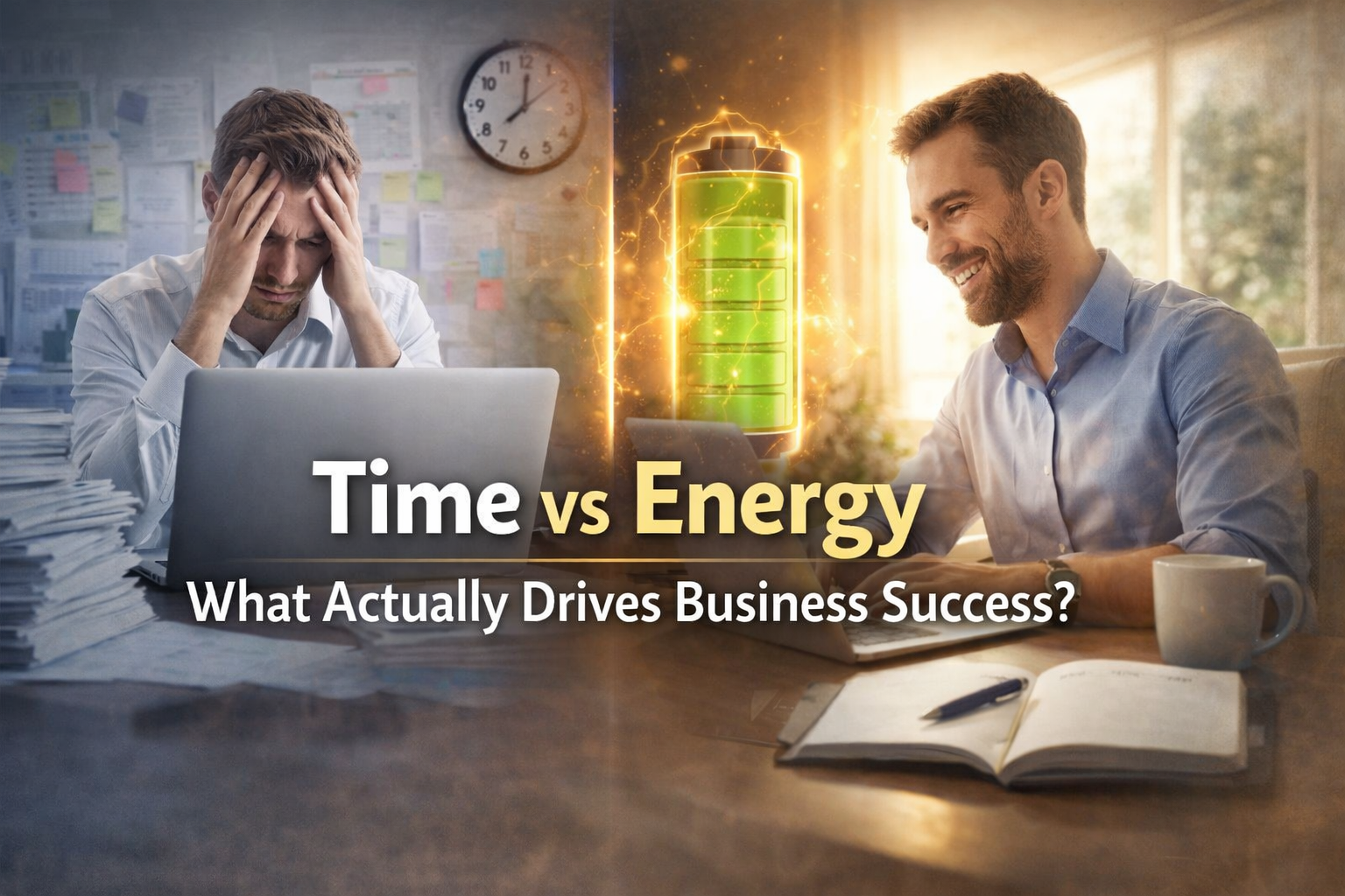 You are currently viewing Time vs Energy: What Actually Drives Business Success?