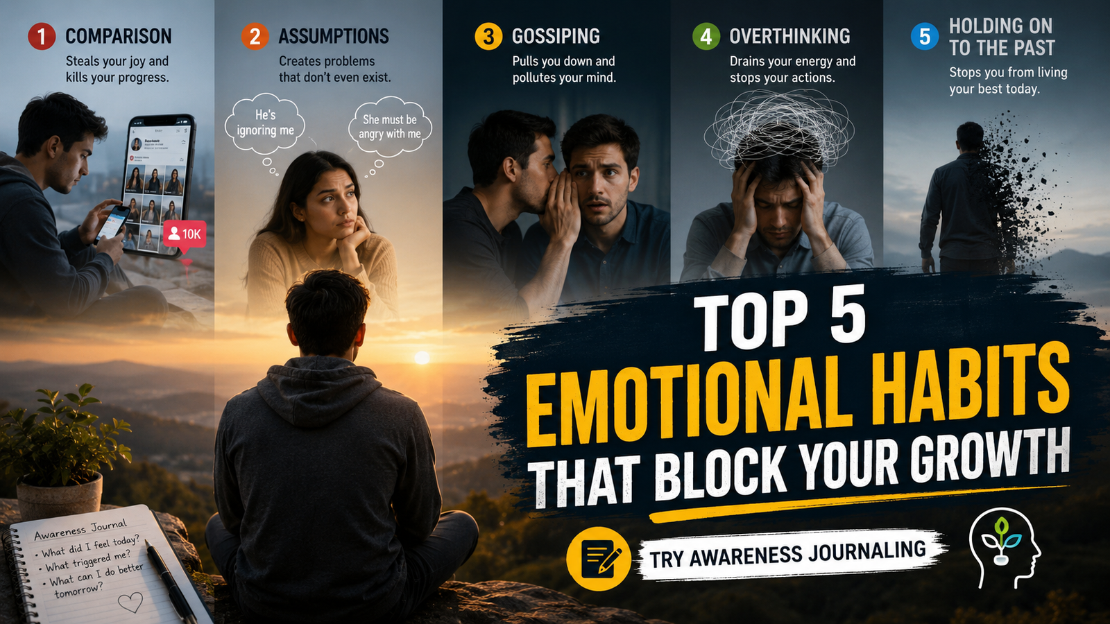 Read more about the article Top 5 Emotional Habits That Block Your Growth