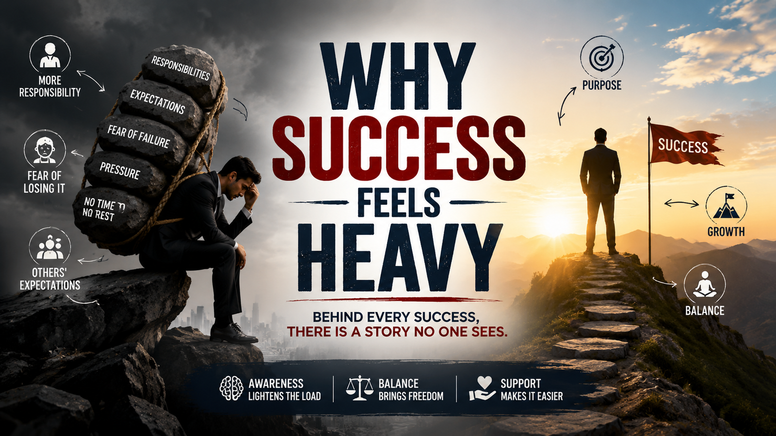 You are currently viewing Why Success Feels Heavy