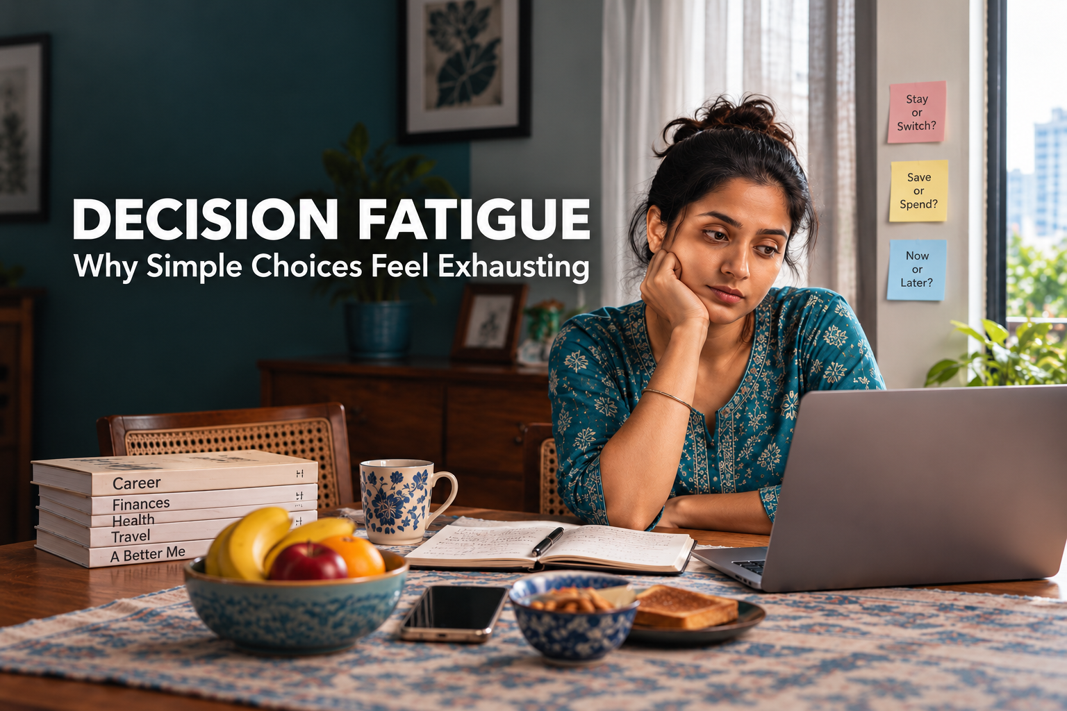 Read more about the article Decision Fatigue: Why Even Simple Choices Feel Exhausting