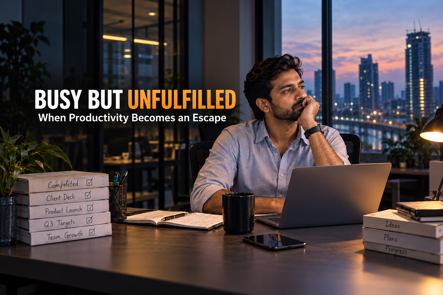 You are currently viewing Busy but Unfulfilled: When Productivity Becomes an Escape